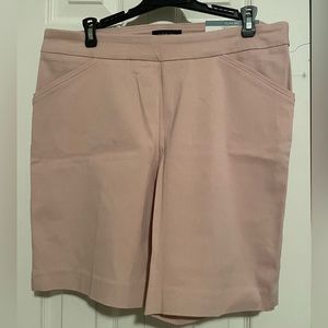 Liz Claiborne Women’s Shorts. Color soft pink. Brand new. Size petite large